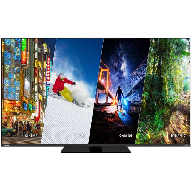 Toshiba 50QA7D63DG QLED-Fernseher (50 Zoll, Ultra HD, WLAN integriert, WLAN integriert)