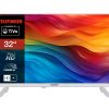 TELEFUNKEN "XF32TO750S-W" Fernseher 32 Zoll Smart TV powered by TiVo Full HD, HDR, Triple-Tuner, 6 Monate HD+ inkl.
