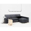 Ecksofa Ailine mit Bettfunktion