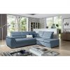 Ecksofa Busse aus Samt mit Bettfunktion