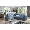 Ecksofa Busse aus Samt mit Bettfunktion