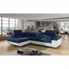 Ecksofa Gerardi mit Bettfunktion