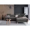 Ecksofa Henry aus Samt mit Bettfunktion