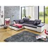 Ecksofa Sofiane mit Bettfunktion
