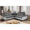 Ecksofa Valente mit Bettfunktion