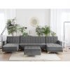 Modulares Ecksofa Dublin mit Bettfunktion