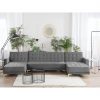 Modulares Ecksofa Dublin mit Bettfunktion