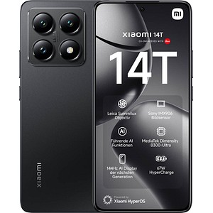 Xiaomi 14T Dual-SIM-Smartphone titan schwarz 256 GB