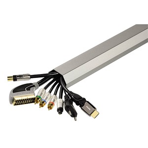 hama Kabelkanal 1,1 m silber